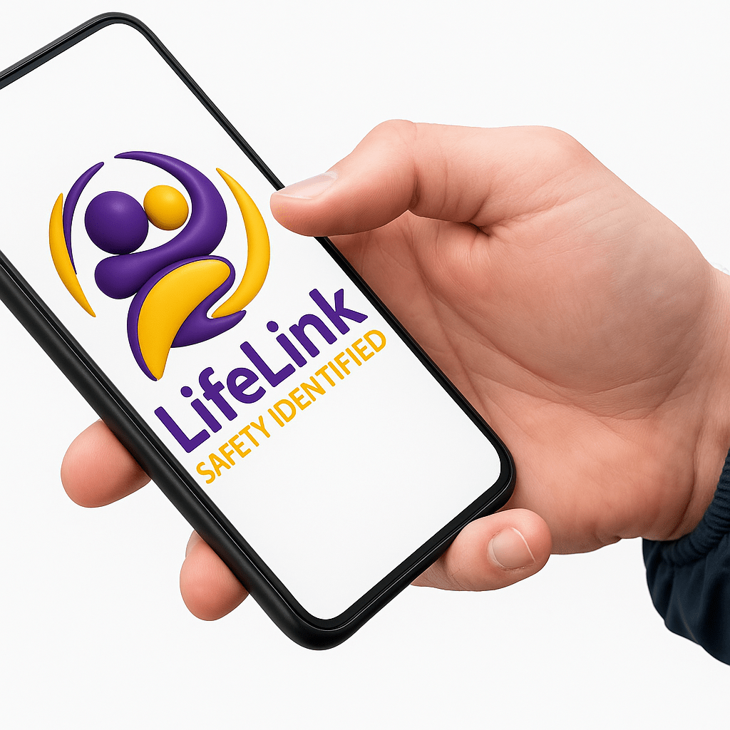 LifeLink Mobile App Interface — Mind Haven Innovations Community Safety